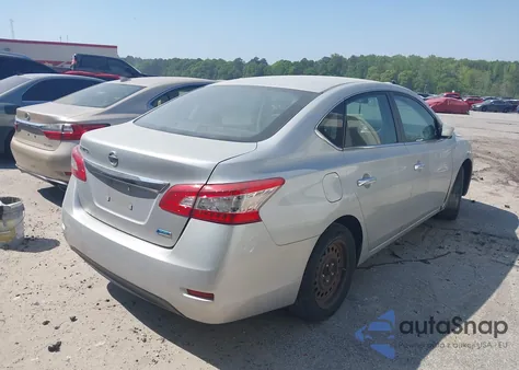 2013 Nissan Sentra Sv from USA, damaged, VIN 1N4AB7AP1DN901394